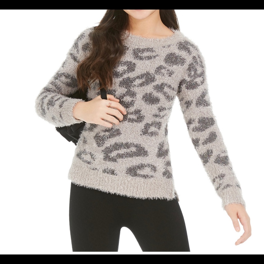 Epic Threads Big Girls Leopard Sweater